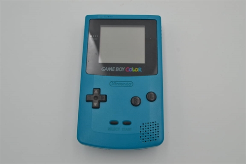 Gameboy Color - Teal Blue - Konsol - SNR CH24102387 (C Grade) (Genbrug)